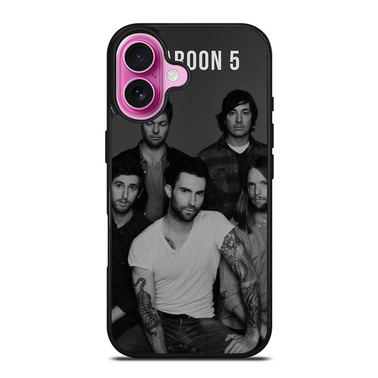 MAROON 5 BAND LOGO iPhone 16 Plus Case Cover