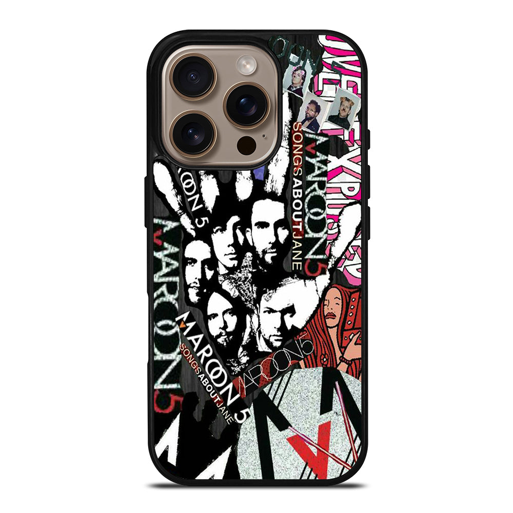 MAROON 5 BAND POSTER 2 iPhone 16 Pro Case Cover