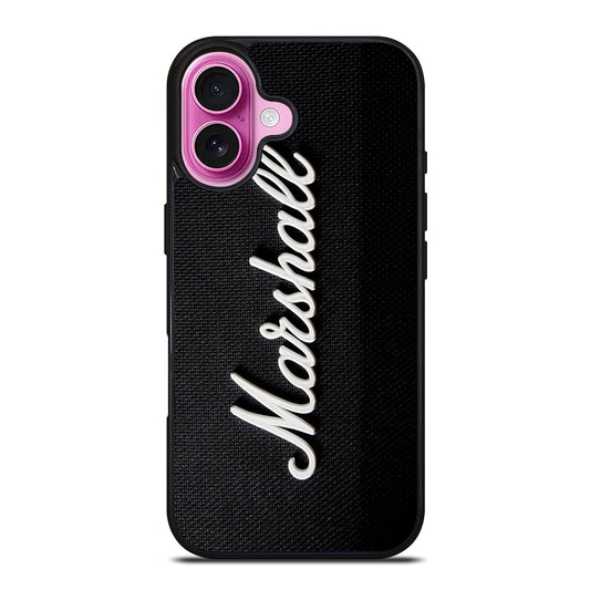 MARSHALL EMBLEM 2 iPhone 16 Plus Case Cover