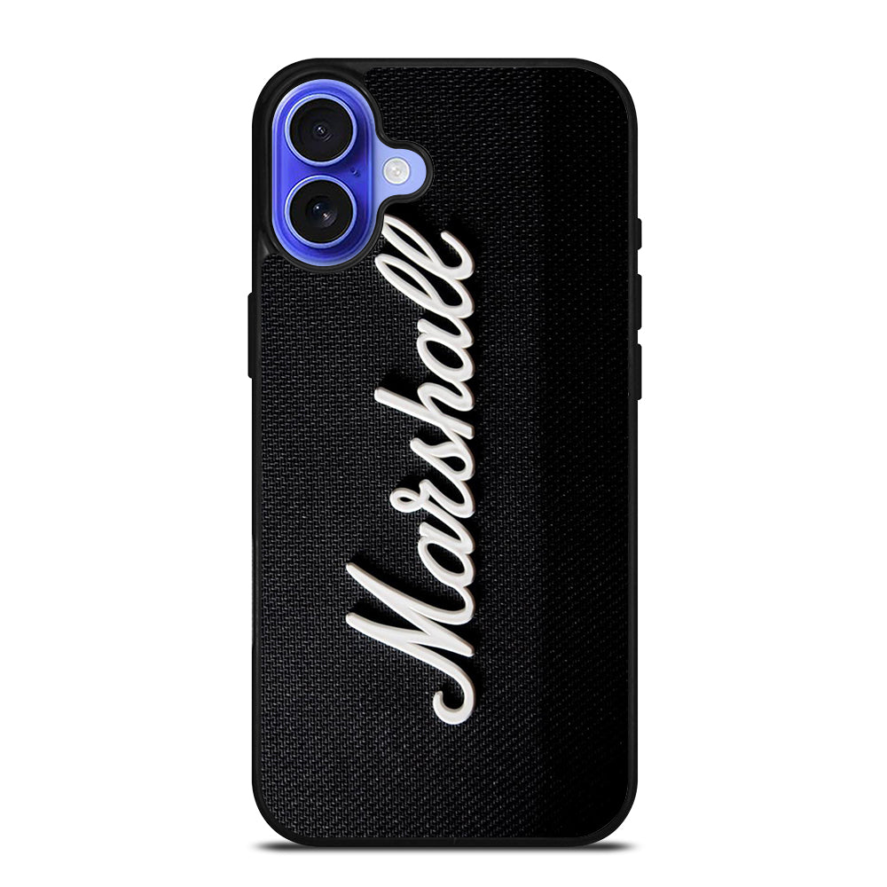 MARSHALL EMBLEM 2 iPhone 16 Case Cover