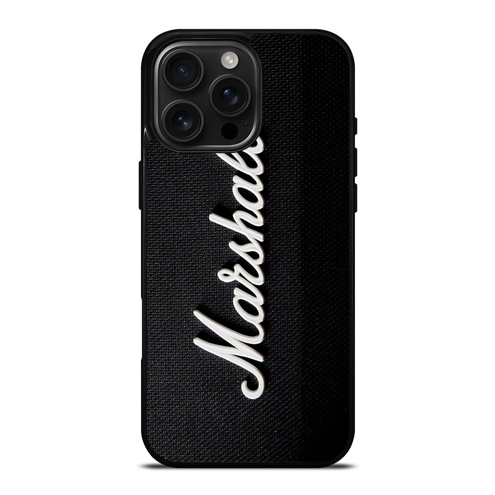 MARSHALL EMBLEM 2 iPhone 16 Pro Max Case Cover