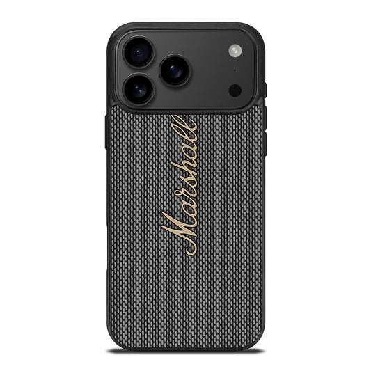 MARSHALL LOGO iPhone 17 Pro Max Case Cover