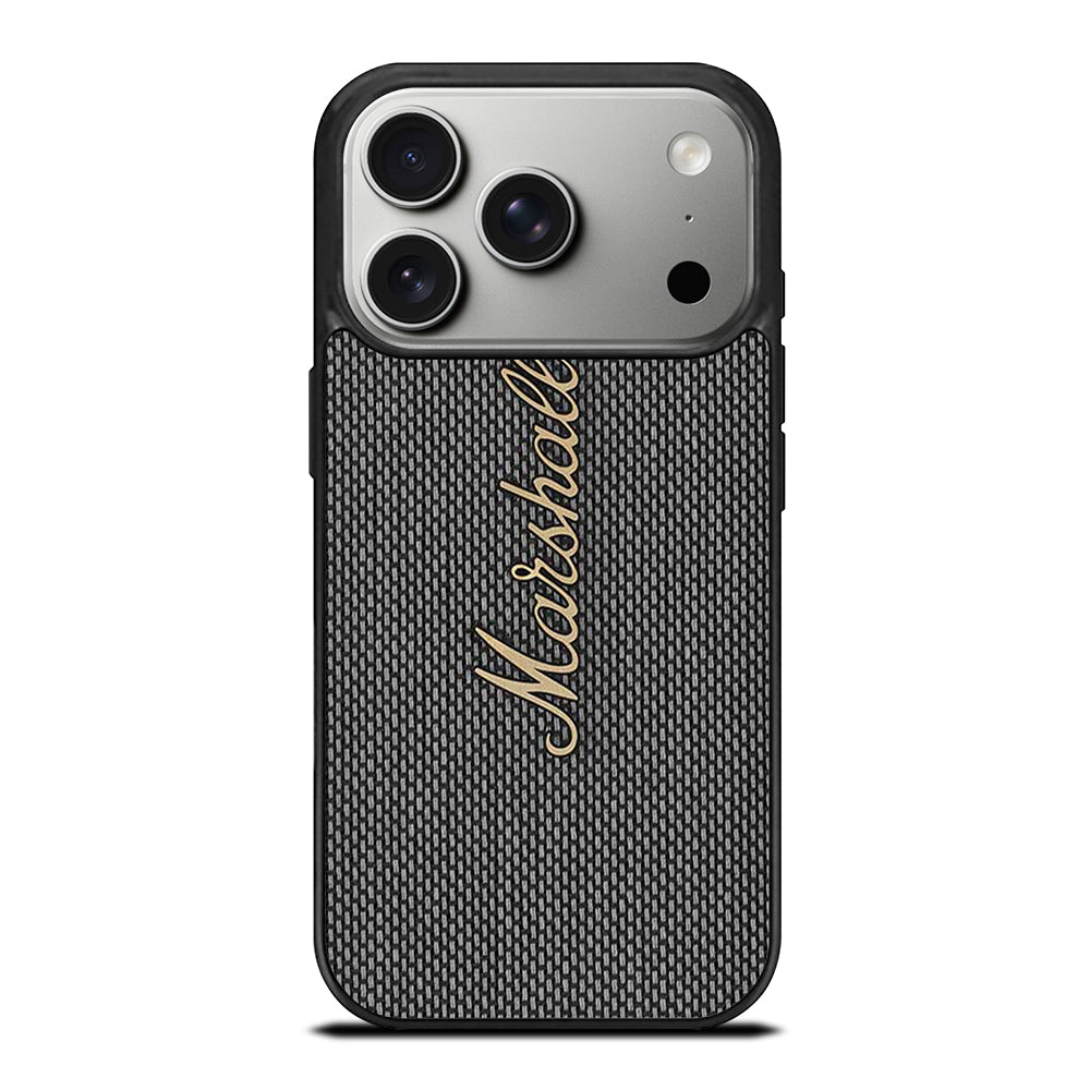 MARSHALL LOGO iPhone 17 Pro Case Cover