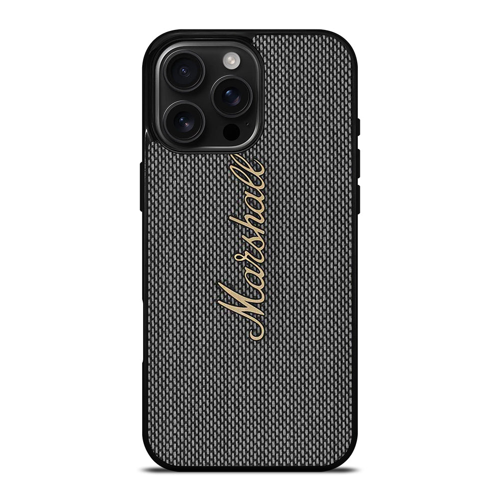 MARSHALL LOGO iPhone 16 Pro Max Case Cover