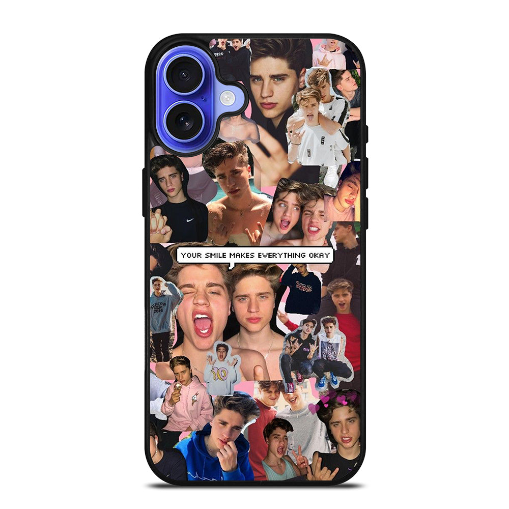 MARTINEZ TWINS COLLAGE iPhone 16 Case Cover