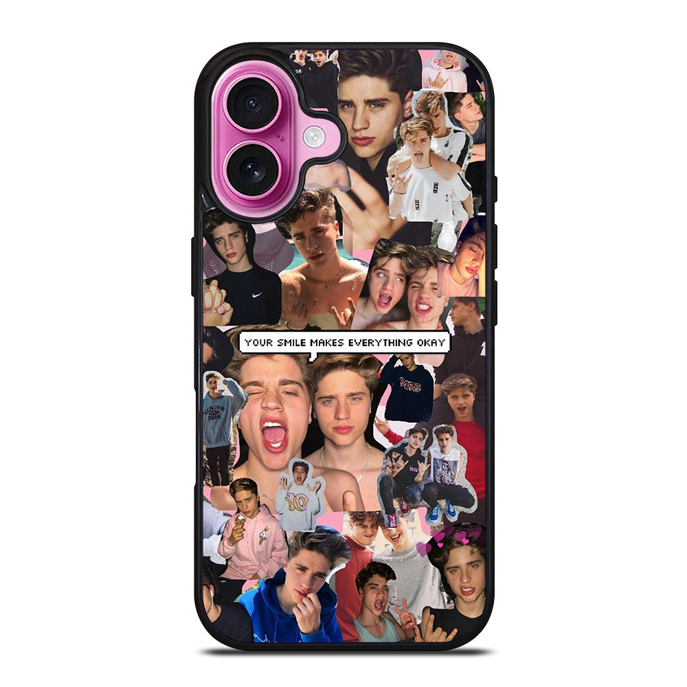 MARTINEZ TWINS COLLAGE iPhone 16 Plus Case Cover
