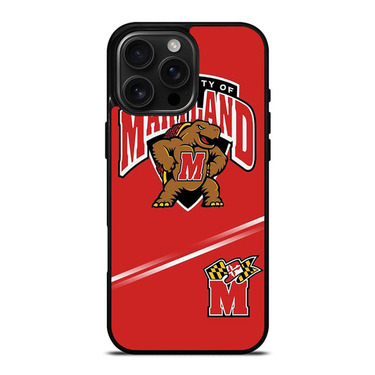 MARYLAND TERRAPINS SYMBOL 1 iPhone 16 Pro Max Case Cover