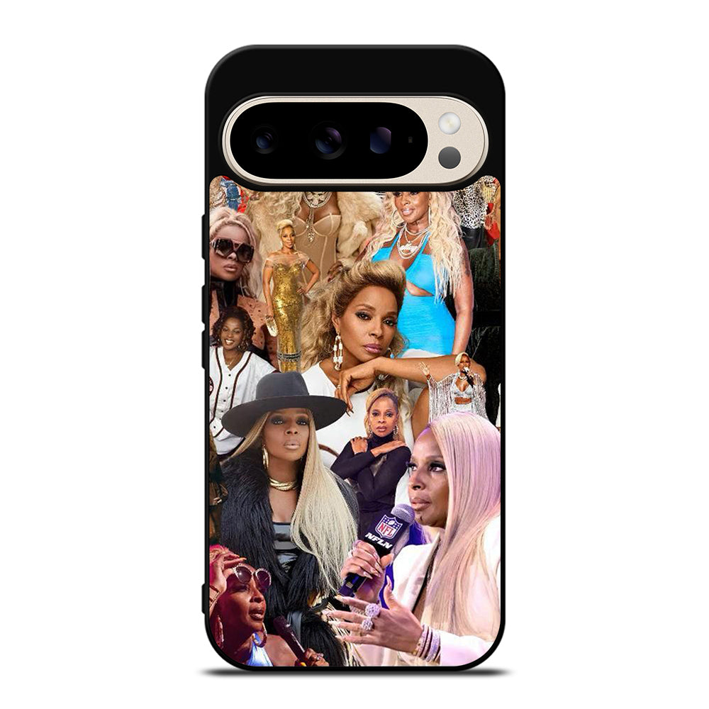 MARY J COLLAGE Google Pixel 9 Pro Case Cover