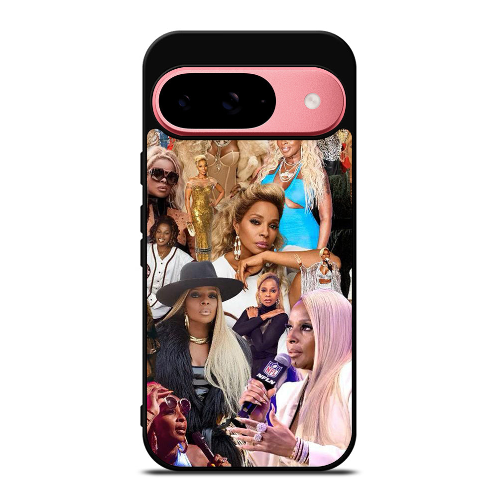 MARY J COLLAGE Google Pixel 9 Case Cover