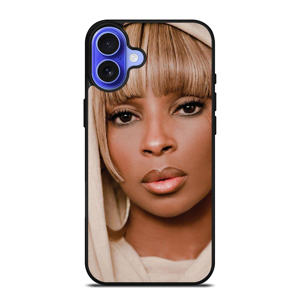 MARY J FACE iPhone 16 Case Cover