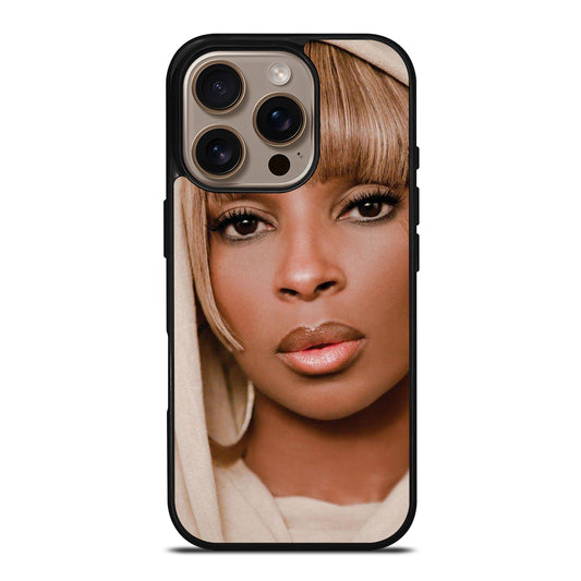 MARY J FACE iPhone 16 Pro Case Cover