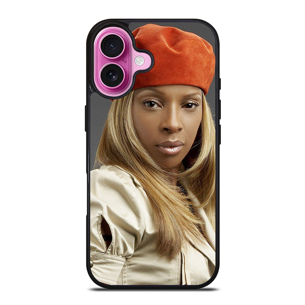 MARY J SINGER iPhone 16 Plus Case Cover