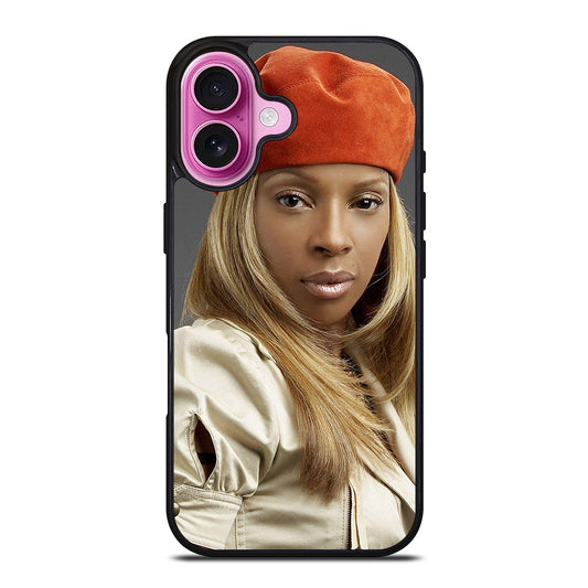 MARY J SINGER iPhone 16 Plus Case Cover