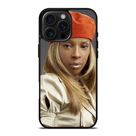 MARY J SINGER iPhone 16 Pro Max Case Cover