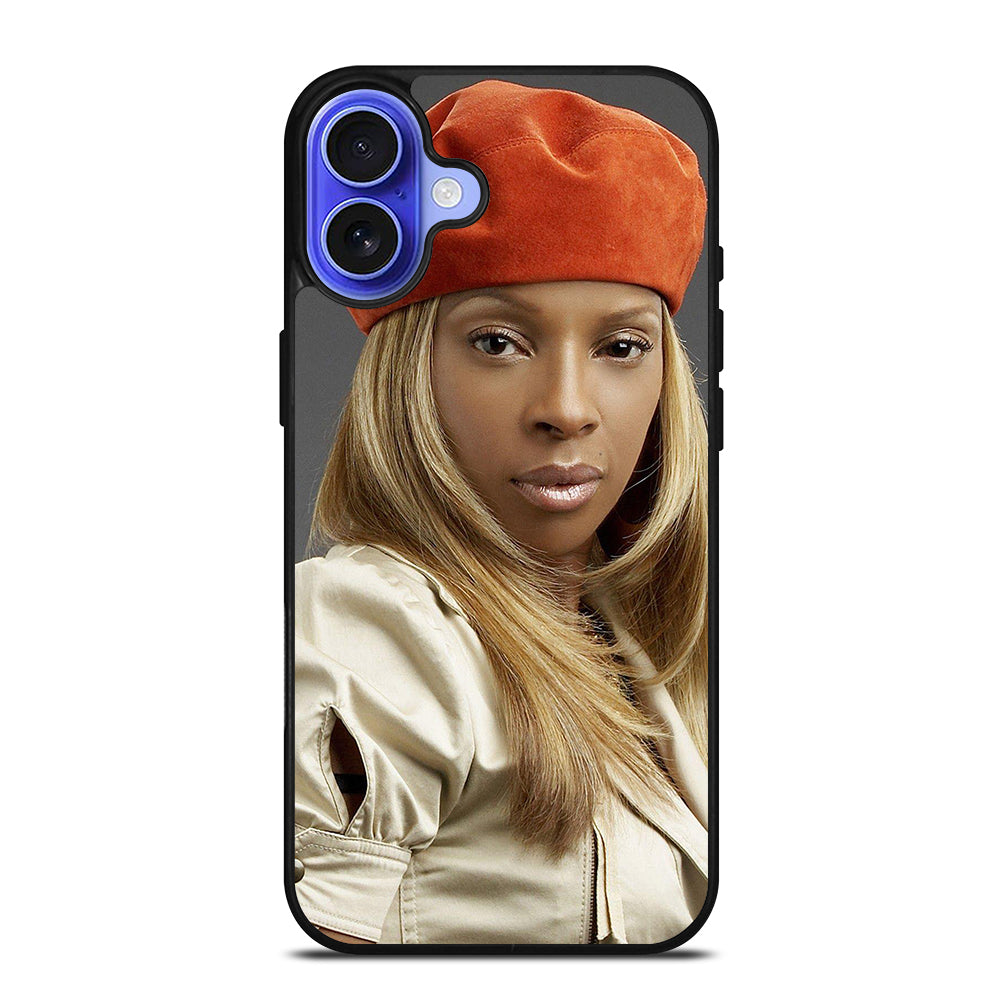 MARY J SINGER iPhone 16 Case Cover