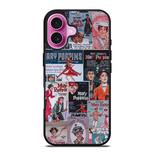 MARY POPPINS COLLAGE iPhone 16 Plus Case Cover
