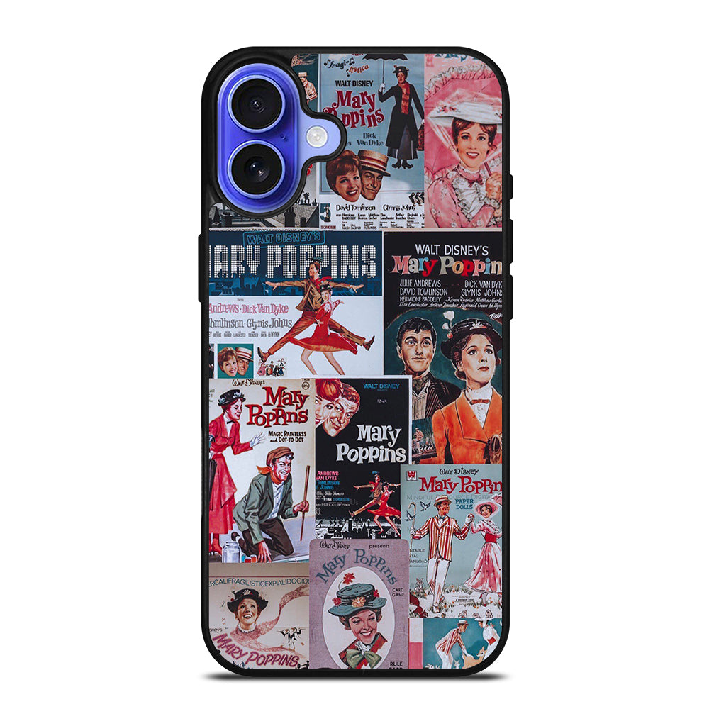 MARY POPPINS COLLAGE iPhone 16 Case Cover
