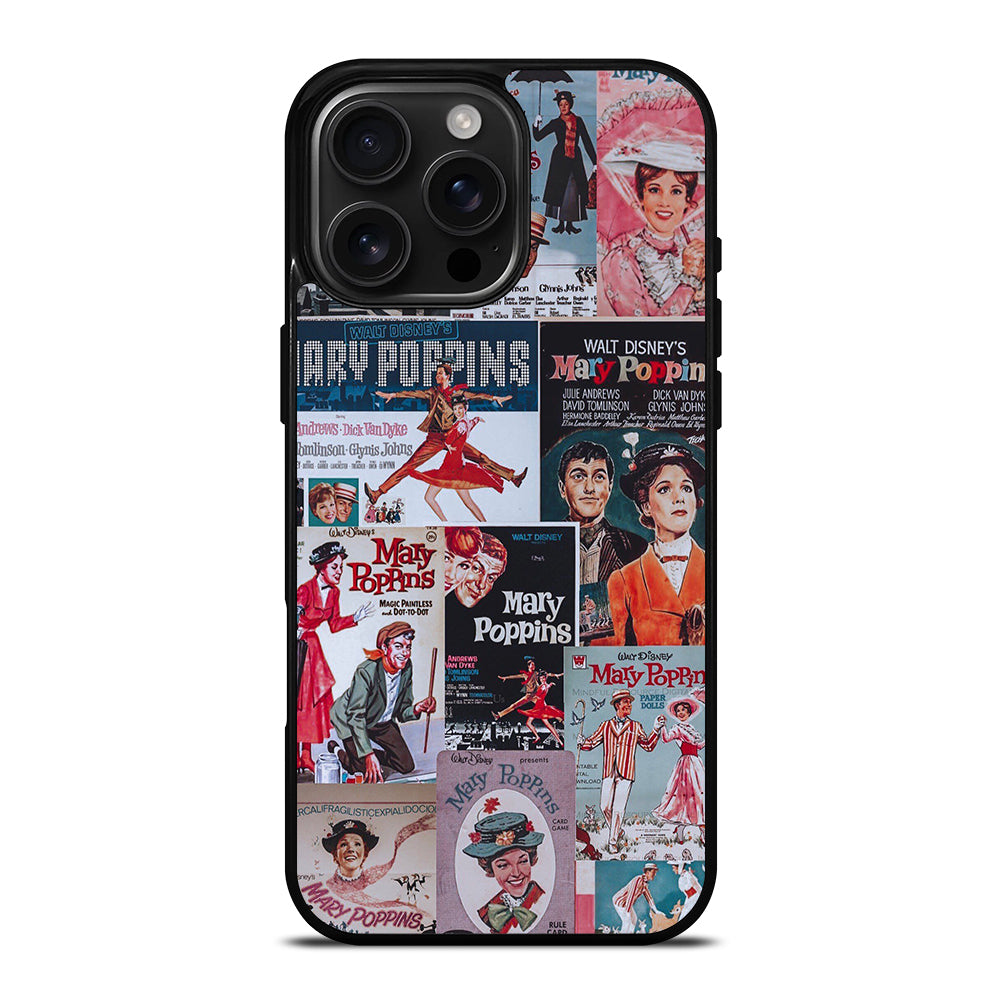 MARY POPPINS COLLAGE iPhone 16 Pro Max Case Cover