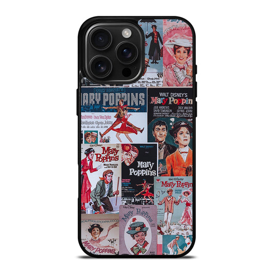 MARY POPPINS COLLAGE iPhone 16 Pro Max Case Cover