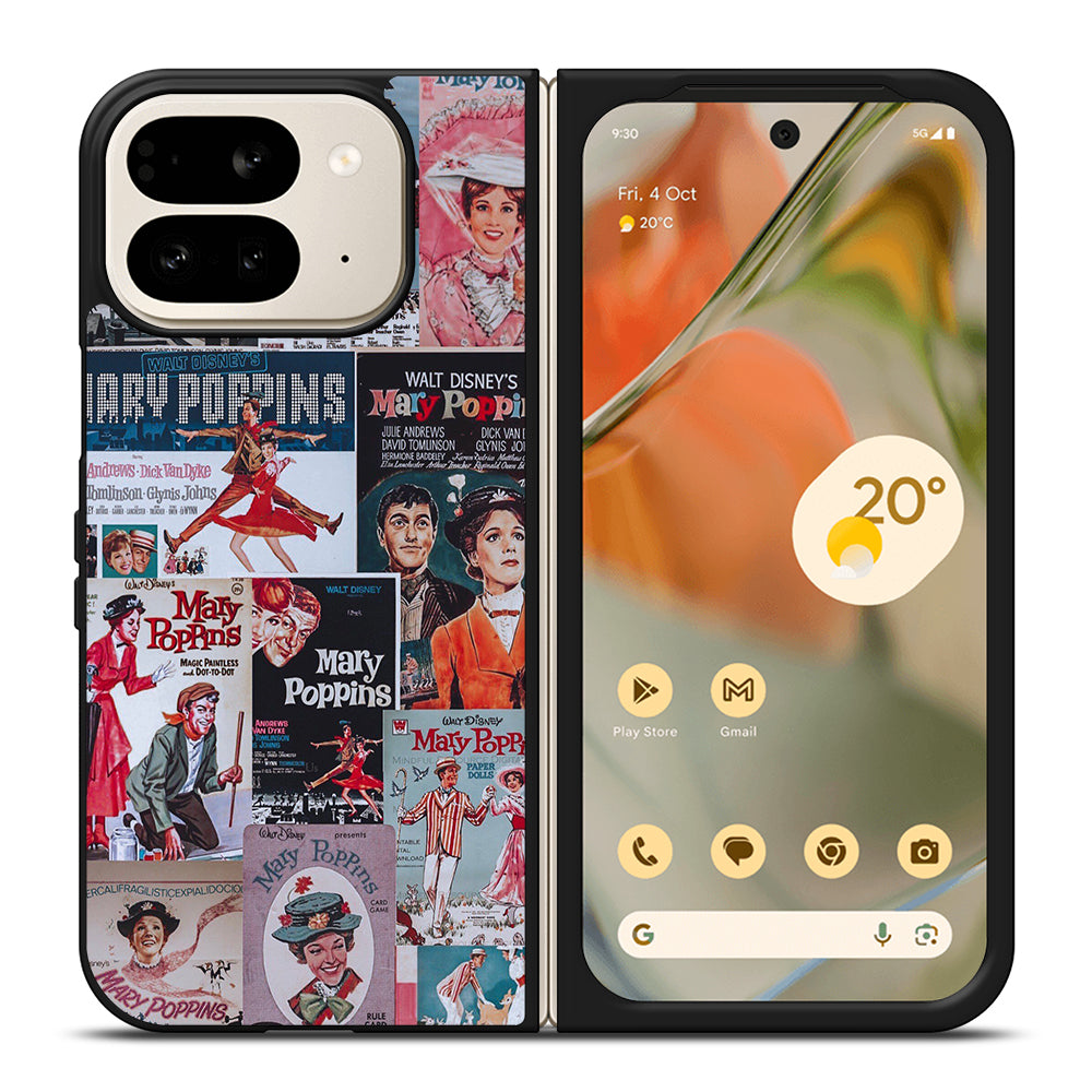 MARY POPPINS COLLAGE Google Pixel 9 Pro Fold Case Cover