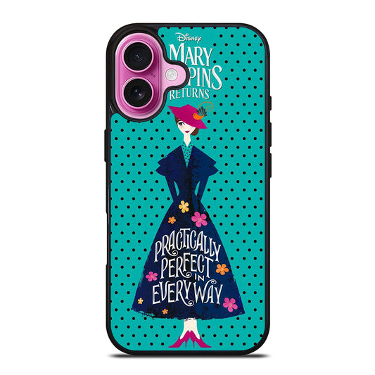 MARY POPPINS POLCADOT iPhone 16 Plus Case Cover