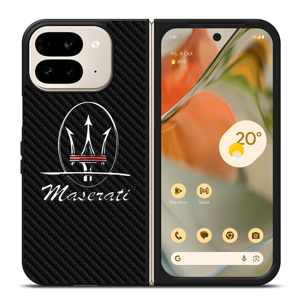 MASERATI CARBON Google Pixel 9 Pro Fold Case Cover