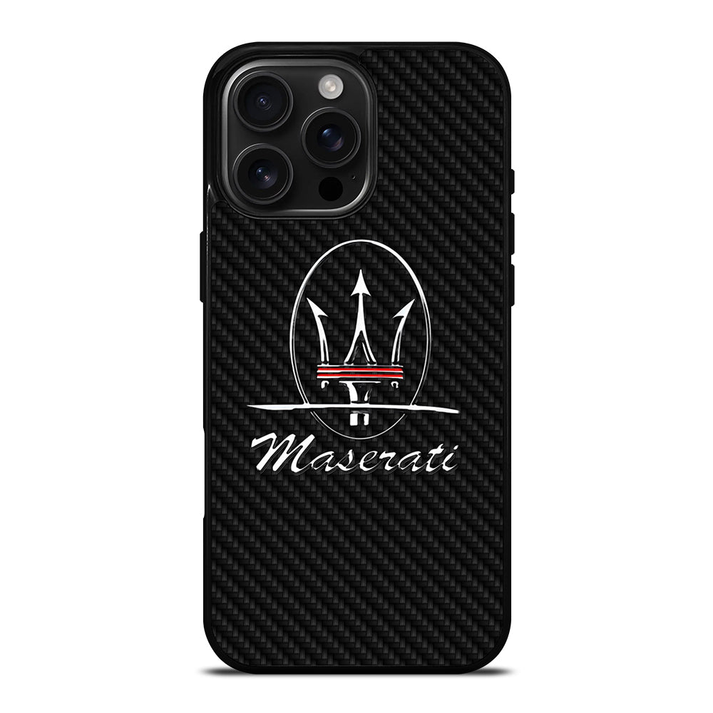 MASERATI CARBON iPhone 16 Pro Max Case Cover