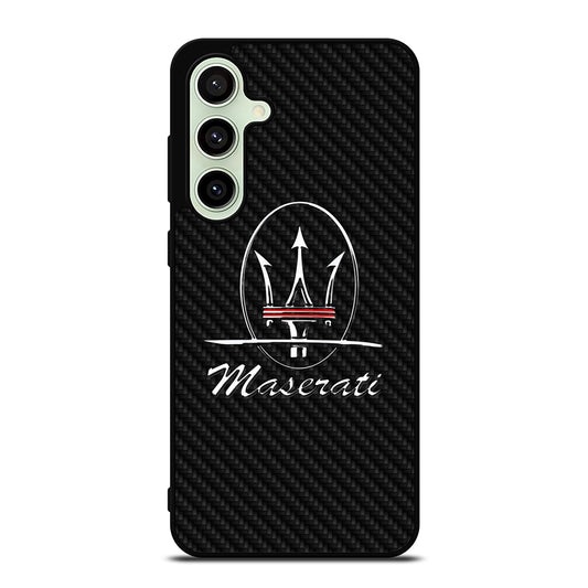 MASERATI CARBON Samsung Galaxy S24 FE Case Cover