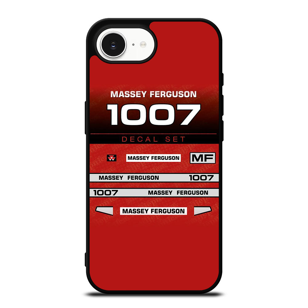 MASSEY FERGUSON TRACTOR DECAL SET iPhone 16e Case Cover