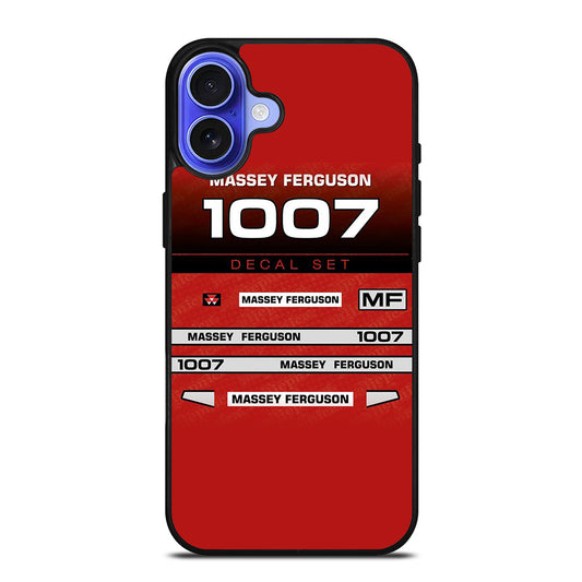 MASSEY FERGUSON TRACTOR DECAL SET iPhone 16 Case Cover