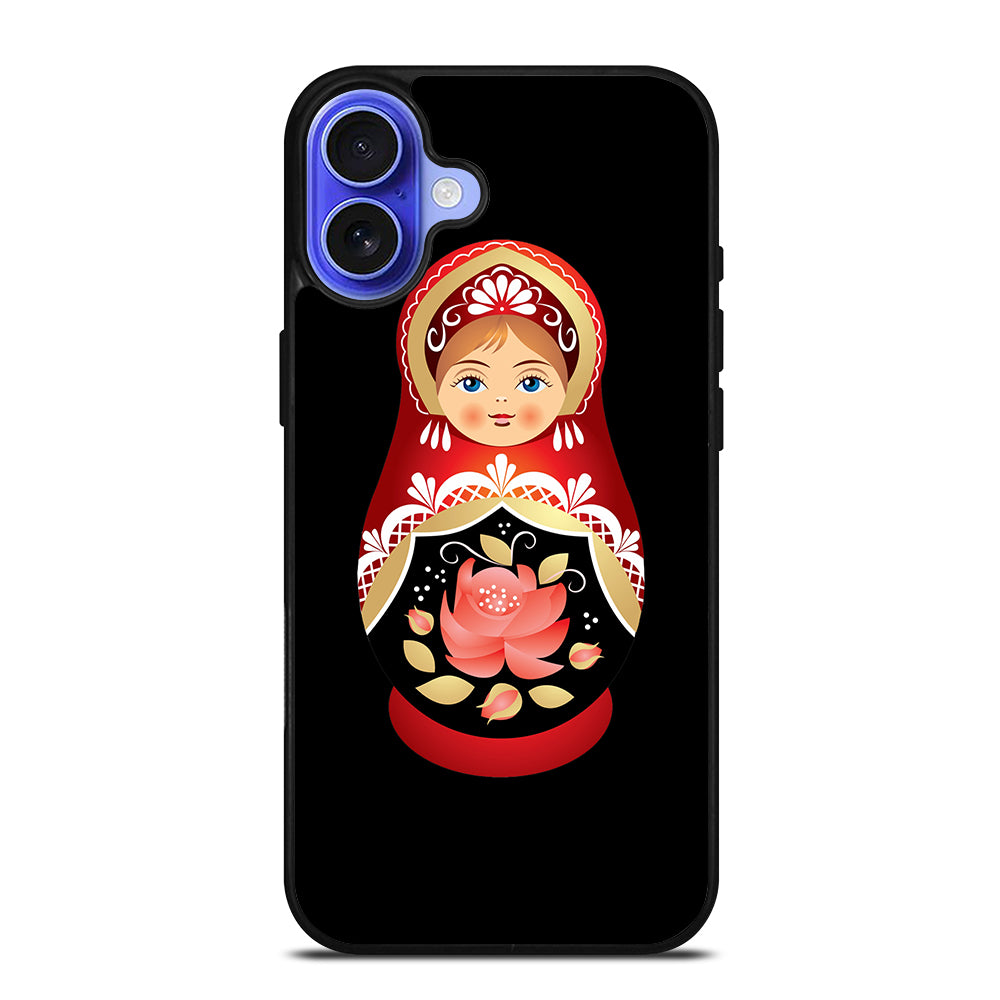 MATRYOSHKA NESTING DOLLS RUSSIAN 3 iPhone 16 Case Cover