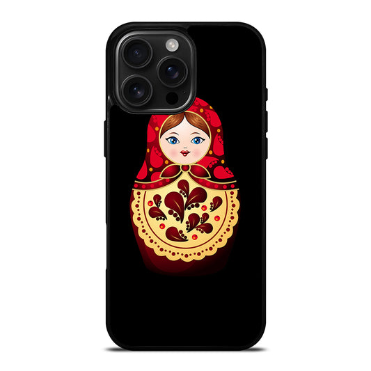 MATRYOSHKA NESTING DOLLS RUSSIAN 4 iPhone 16 Pro Max Case Cover