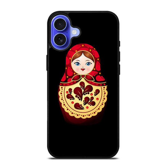 MATRYOSHKA NESTING DOLLS RUSSIAN 4 iPhone 16 Case Cover