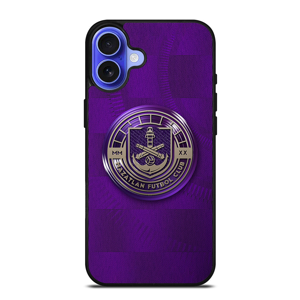 MAZATLAN FC EMBLEM iPhone 16 Case Cover
