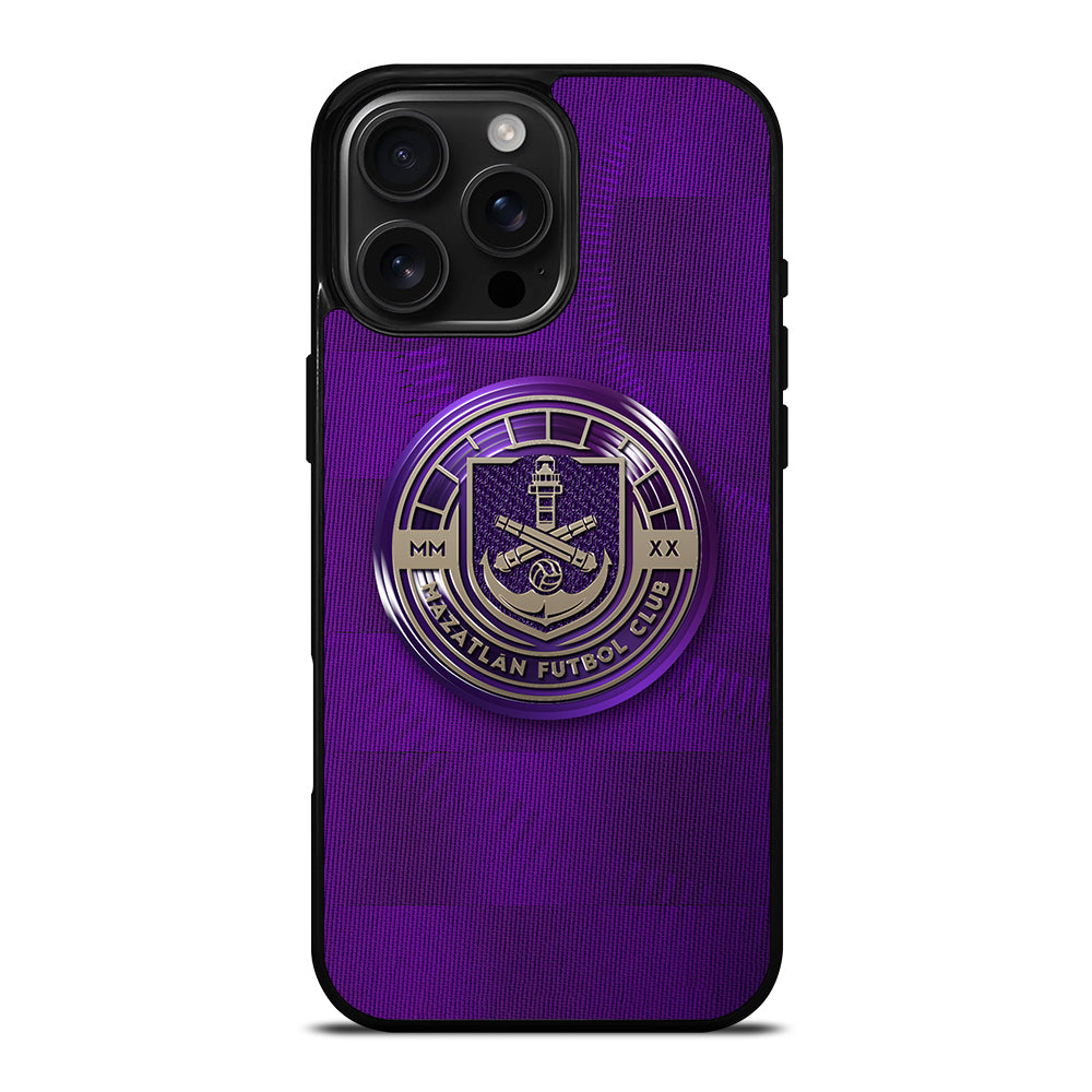 MAZATLAN FC EMBLEM iPhone 16 Pro Max Case Cover