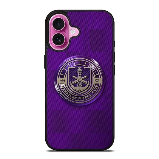 MAZATLAN FC EMBLEM iPhone 16 Plus Case Cover