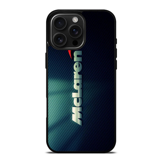 MCLAREN EMBLEM iPhone 16 Pro Max Case Cover