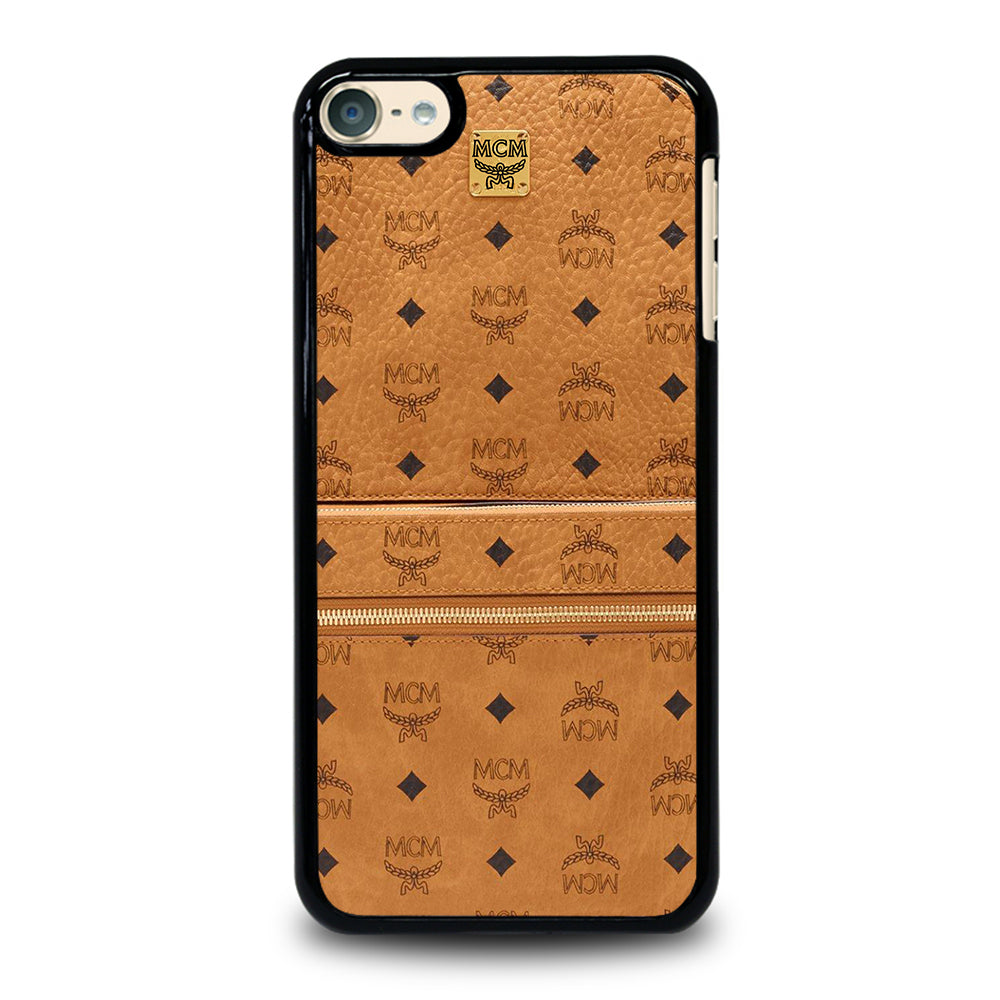 MCM WORLD WIDE BROWN LOGO 1 iPod Touch 6 Case Cover