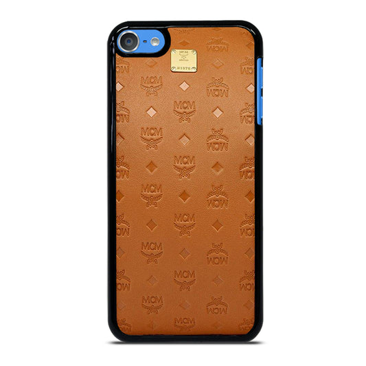 MCM WORLD WIDE BROWN LOGO 2 iPod Touch 7 Case Cover