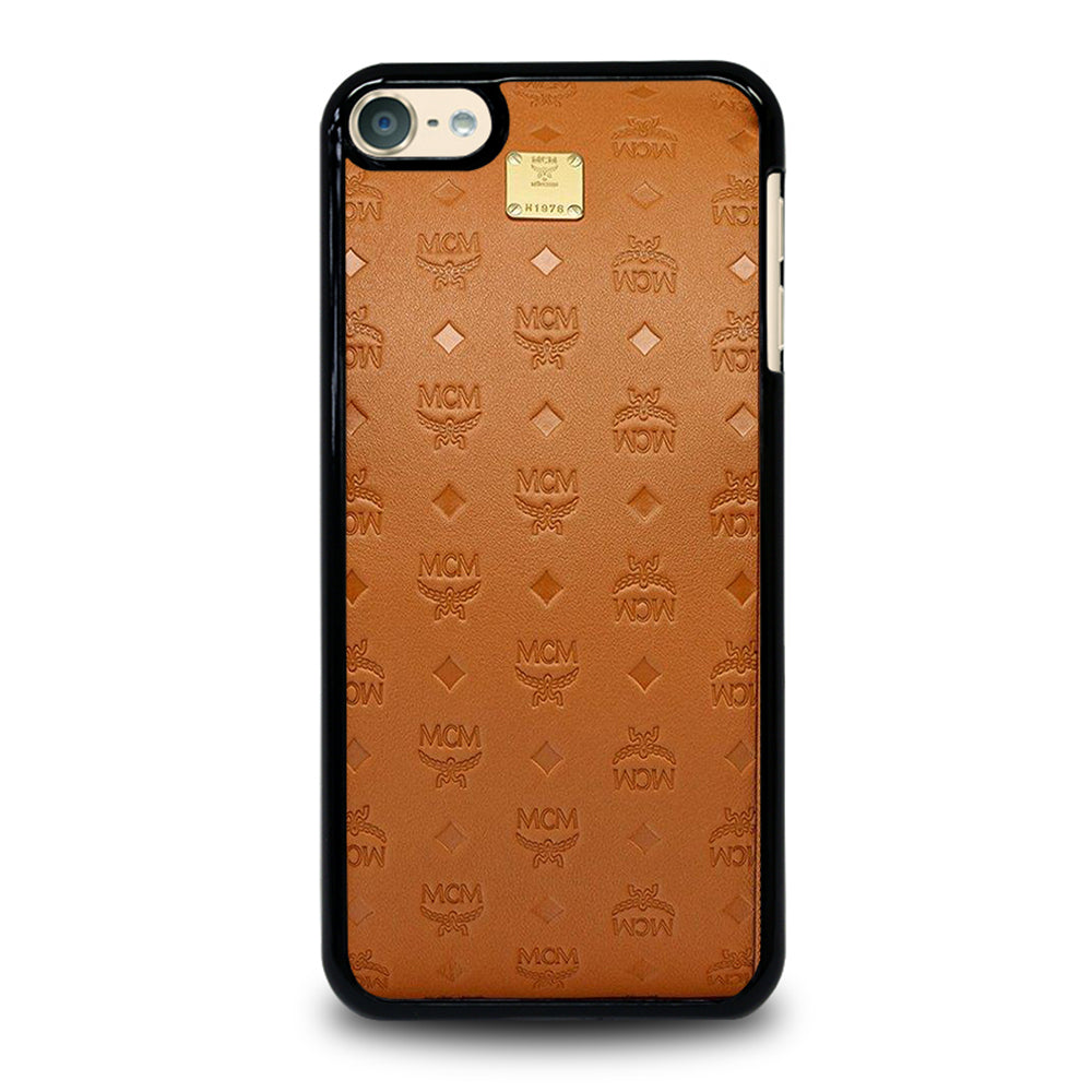 MCM WORLD WIDE BROWN LOGO 2 iPod Touch 6 Case Cover