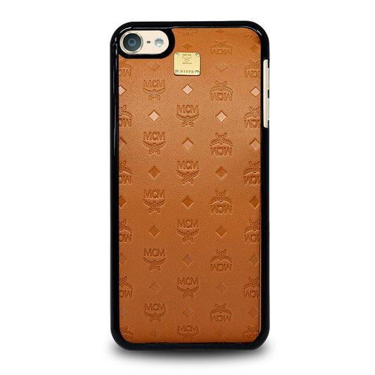 MCM WORLD WIDE BROWN LOGO 2 iPod Touch 6 Case Cover