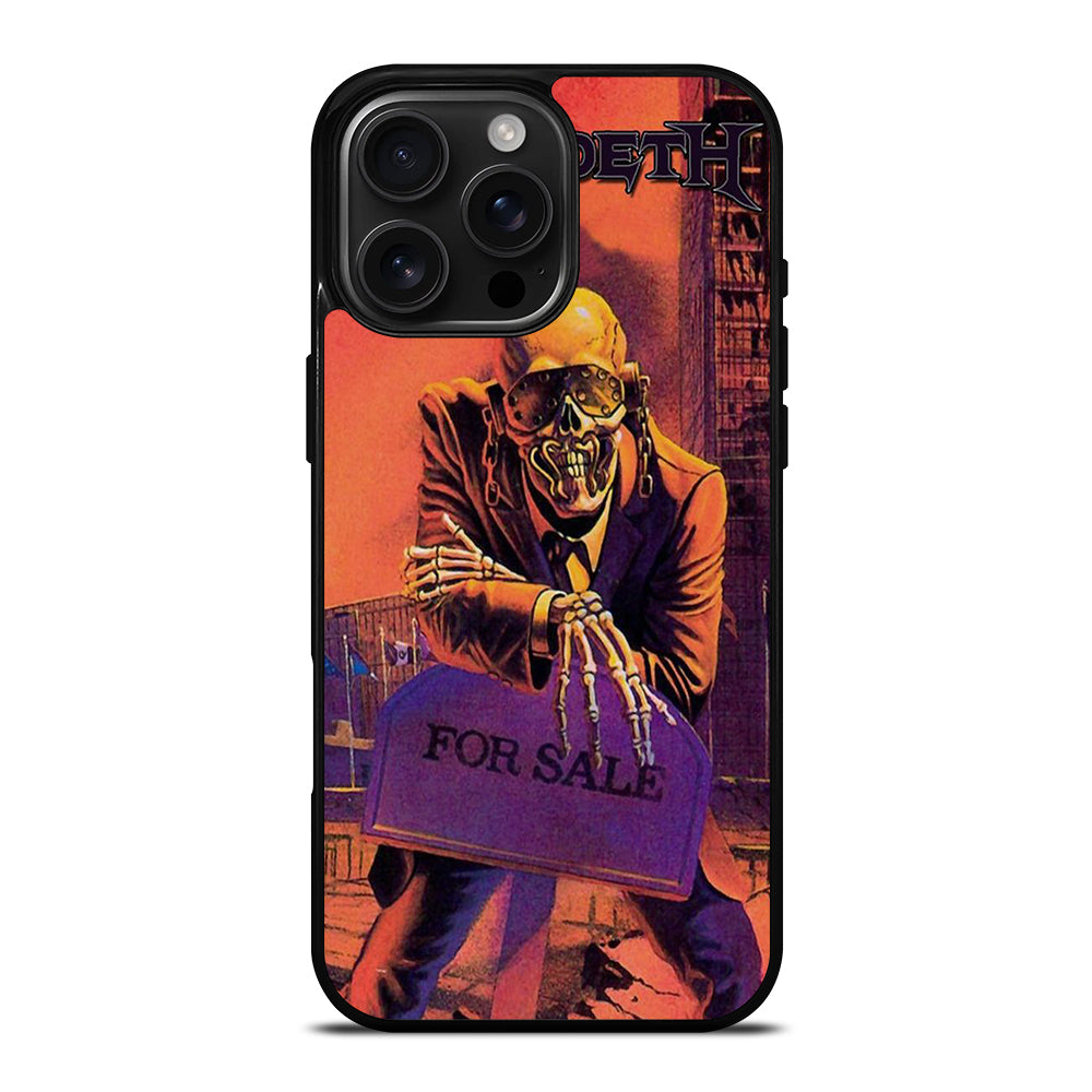MEGADETH FOR SALE iPhone 16 Pro Max Case Cover