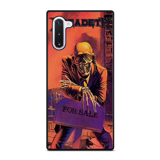 MEGADETH FOR SALE Samsung Galaxy Note 10 Case Cover