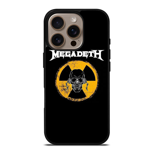 MEGADETH LOGO iPhone 16 Pro Case Cover