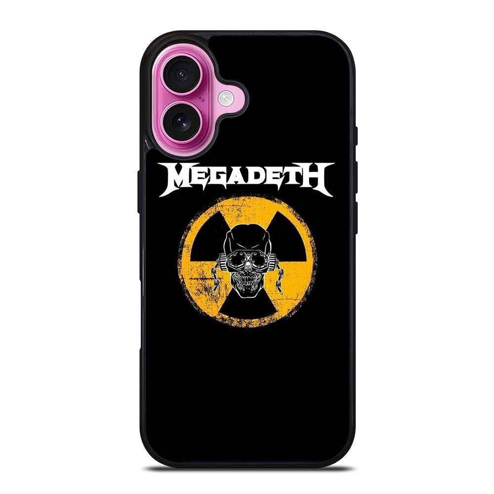 MEGADETH LOGO iPhone 16 Plus Case Cover