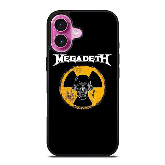 MEGADETH LOGO iPhone 16 Plus Case Cover