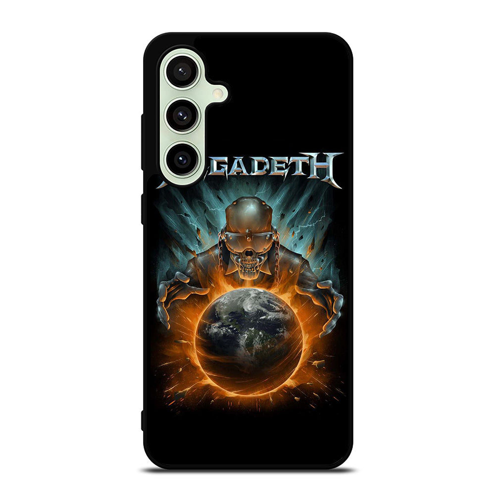 MEGADETH SKULL BLACK Samsung Galaxy S24 FE Case Cover