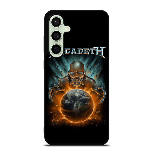 MEGADETH SKULL BLACK Samsung Galaxy S24 FE Case Cover