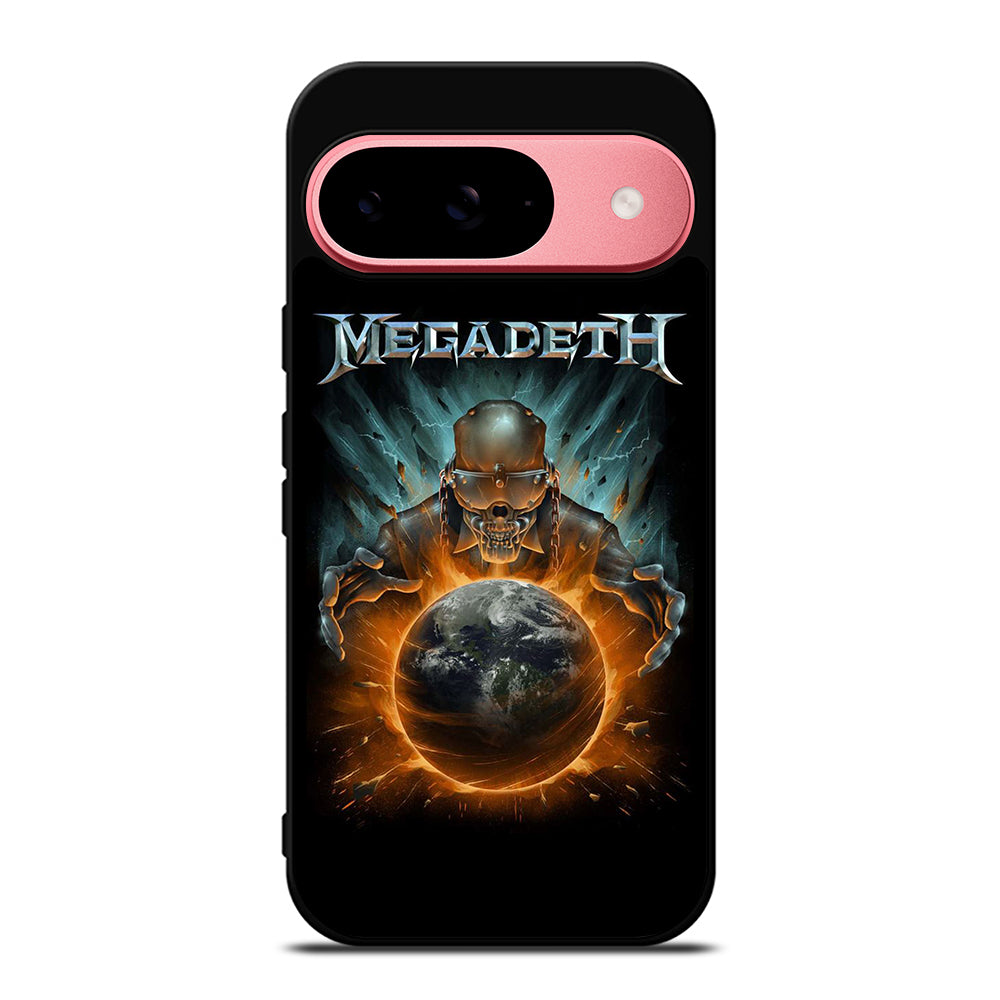 MEGADETH SKULL BLACK Google Pixel 9 Case Cover