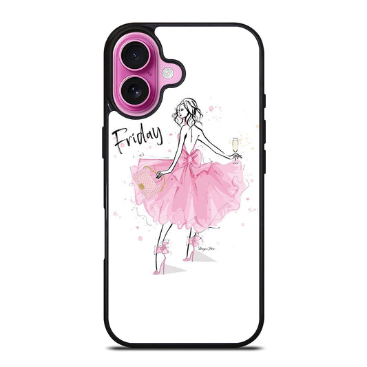 MEGAN HESS FASHION ART 1 iPhone 16 Plus Case Cover